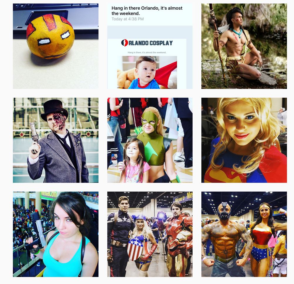 Orlando Cosplay Instagram